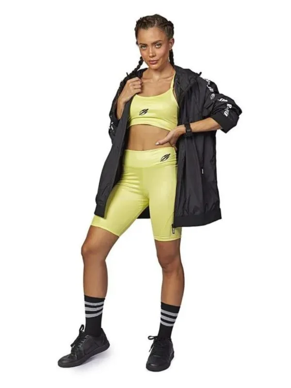 Conjunto Bermuda e Top Mormaii Cirrê Amarelo