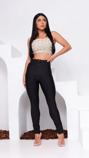 Calça Hiper Lipo Cinta Chapa Barriga Suplex Skiny